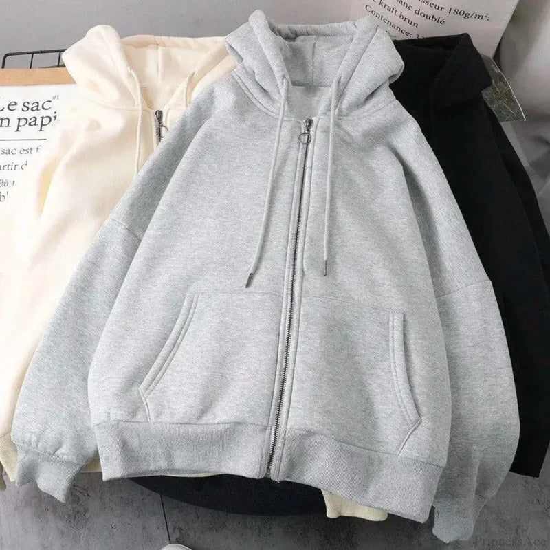 American Gothic Zipper Hoodie black1 / S