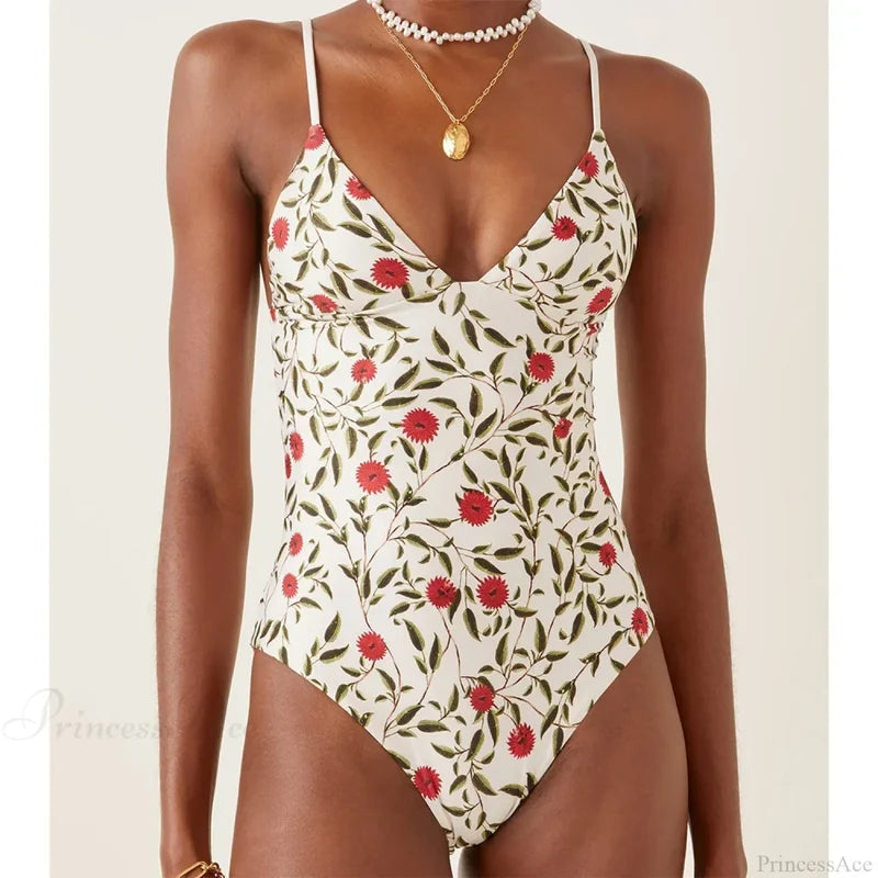 Brazilian Bikini Set with Cover Up One Piece WHITE / S onepiece-250223