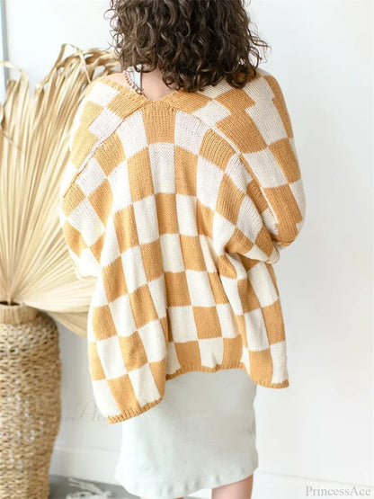 Button-Down Sweater Cardigan