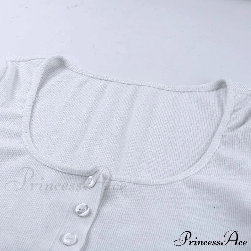 Corset Skinny Knitted Tee