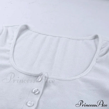 Corset Skinny Knitted Tee