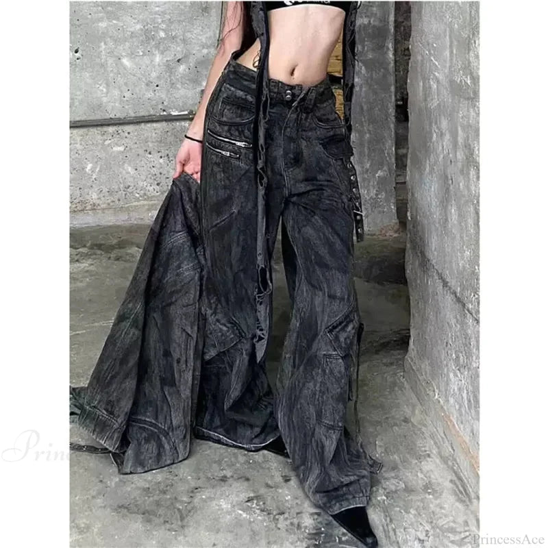 Dark Medieval Elevated Waist Pant Blue / S