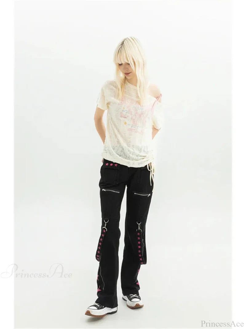 Dark Medieval Loose Cargo Pant
