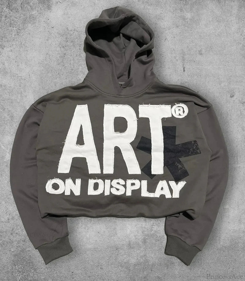 Dark Pink Cleansing Zip Hoodie brwon / M