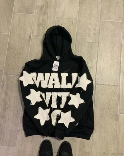 Dark Star Patch Huge Hoodie