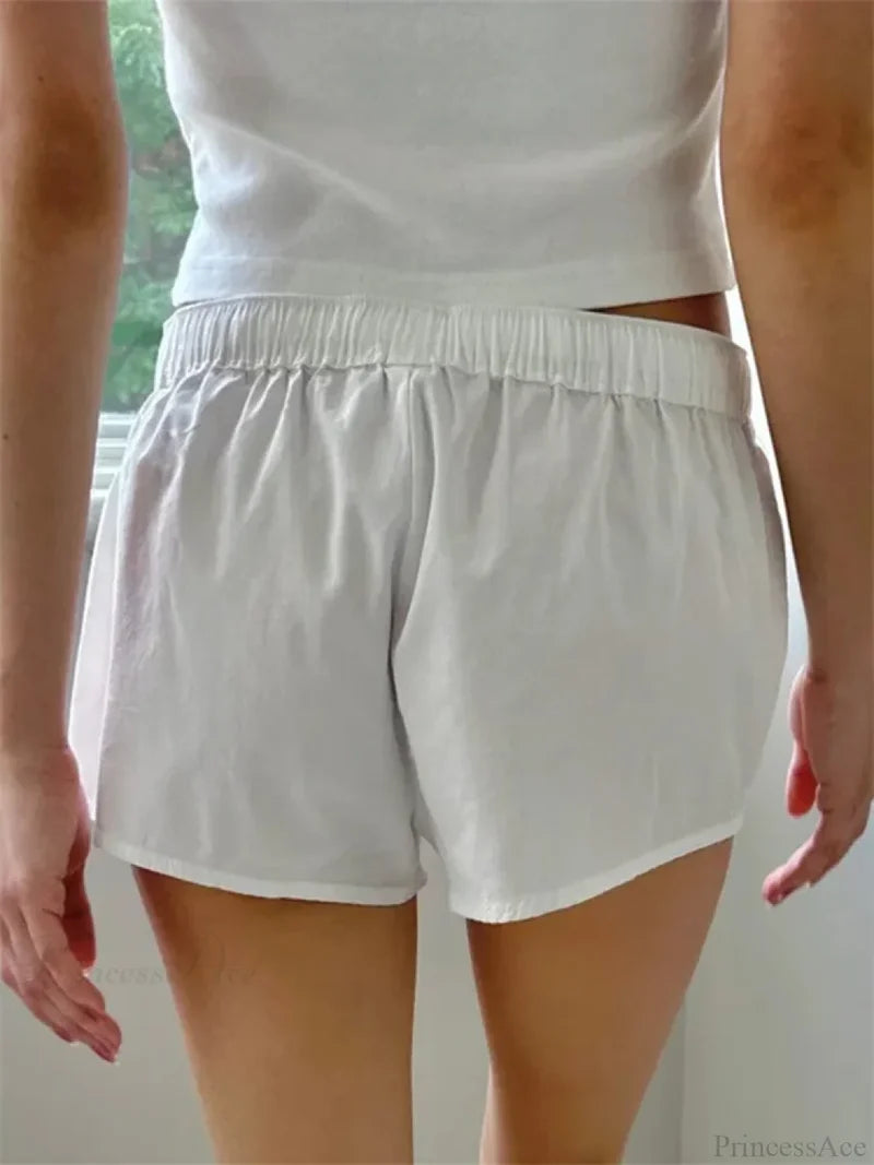Drawstring Elastic Sleep Short short-250223