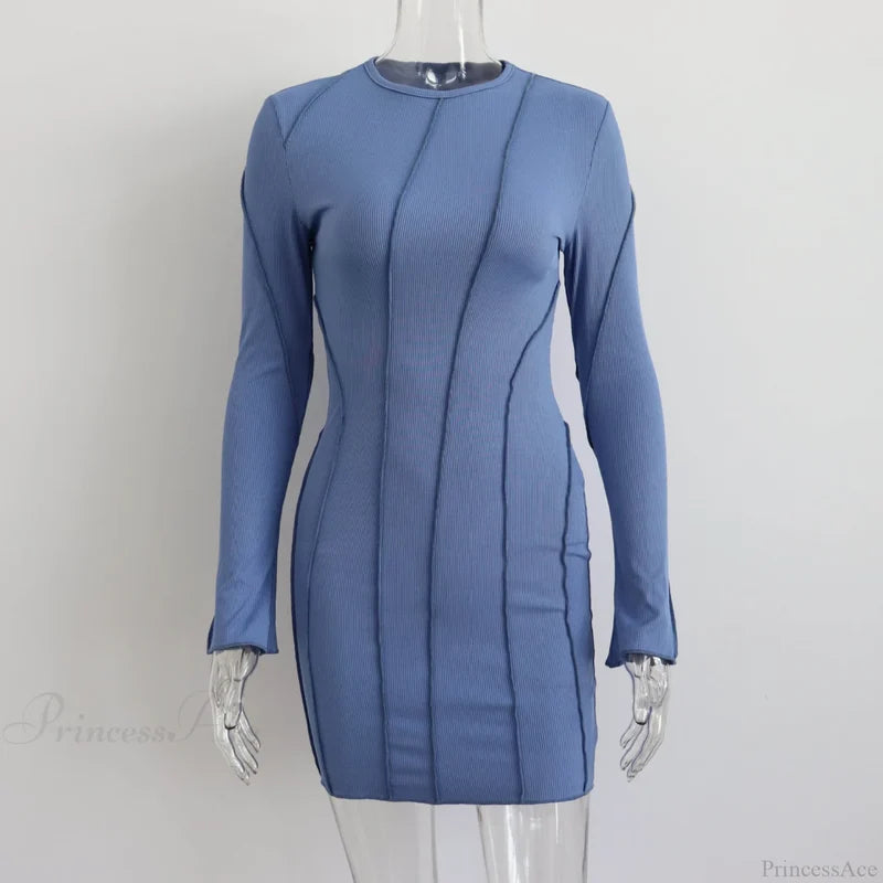 Flared Sleeve Dress S / Pink Dresses