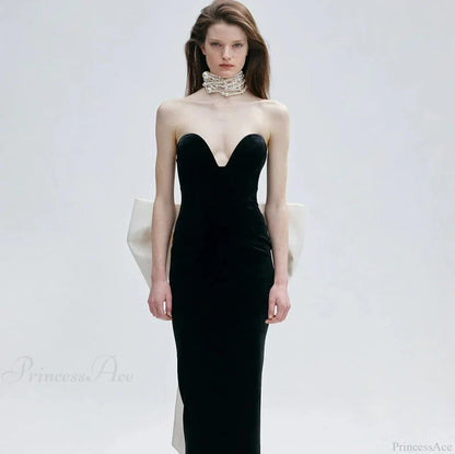 Floor-Length Backless Sequin Prom Dress promdress-250223