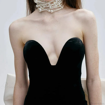 Floor-Length Backless Sequin Prom Dress promdress-250223