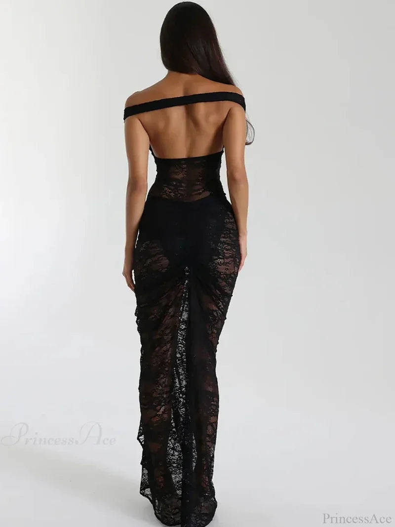 Floral Lace Skirt Suit Vacation Dress vacationdress-250223