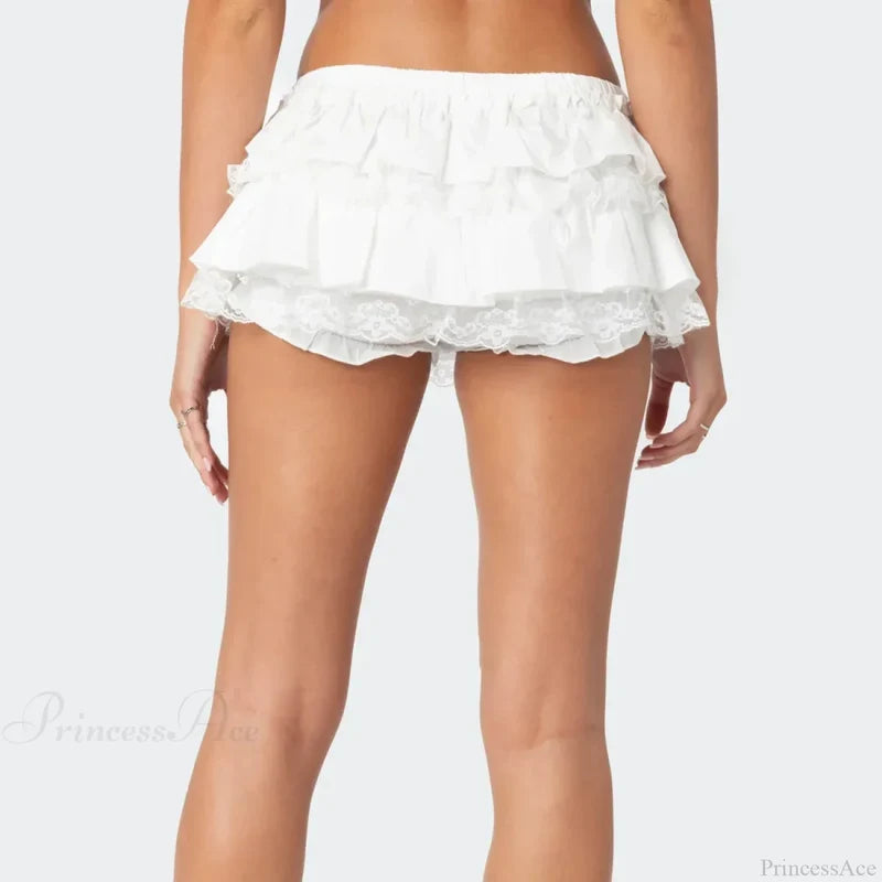 Flowy Ruffle Tiered Bloomer Skirt skirts-250223