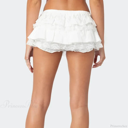 Flowy Ruffle Tiered Bloomer Skirt skirts-250223