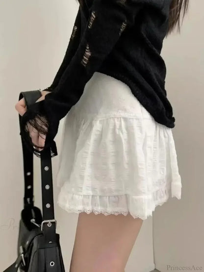 Lace Sweet Cake Waist Skirt skirts-250223
