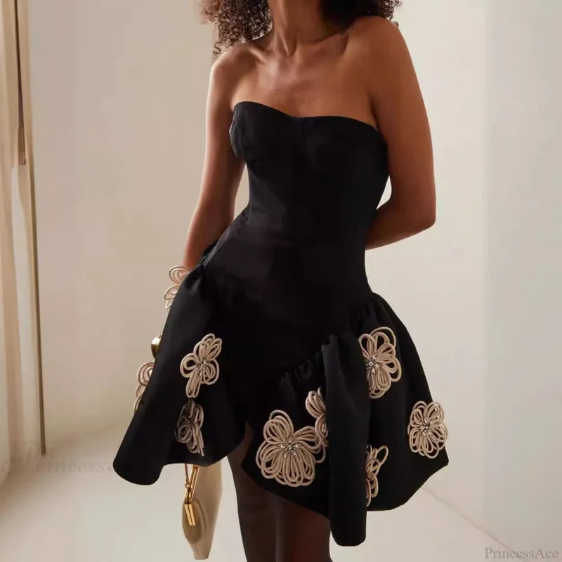 Luxury Crystal Party Bandage Dress promdress-250223