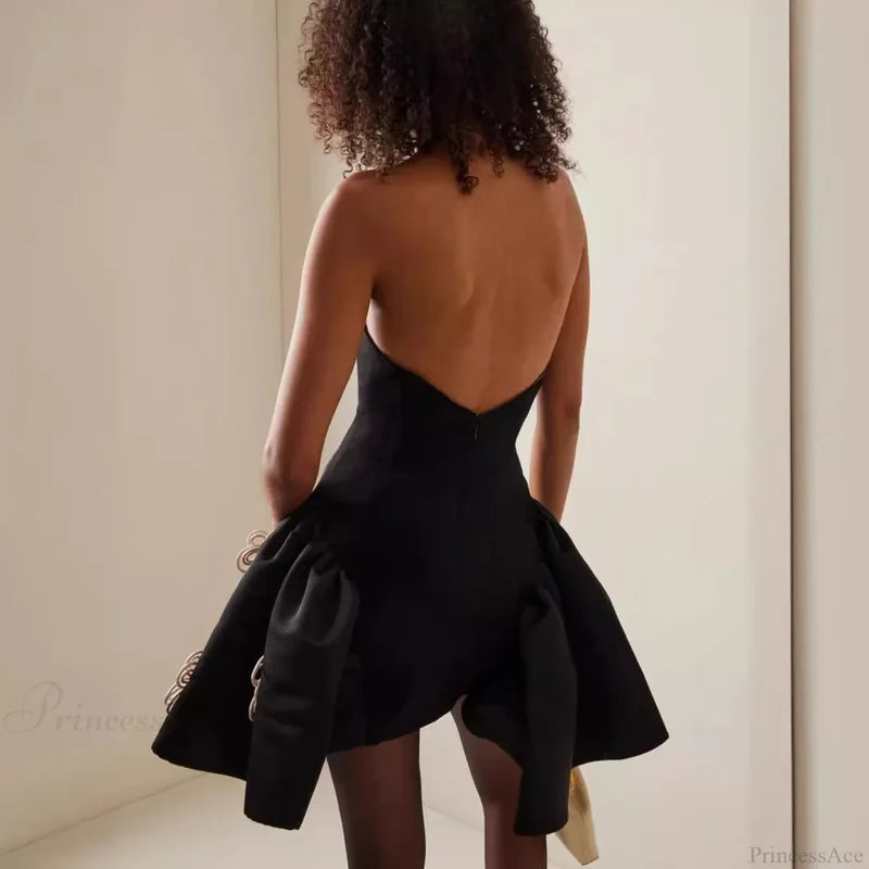 Luxury Crystal Party Bandage Dress promdress-250223