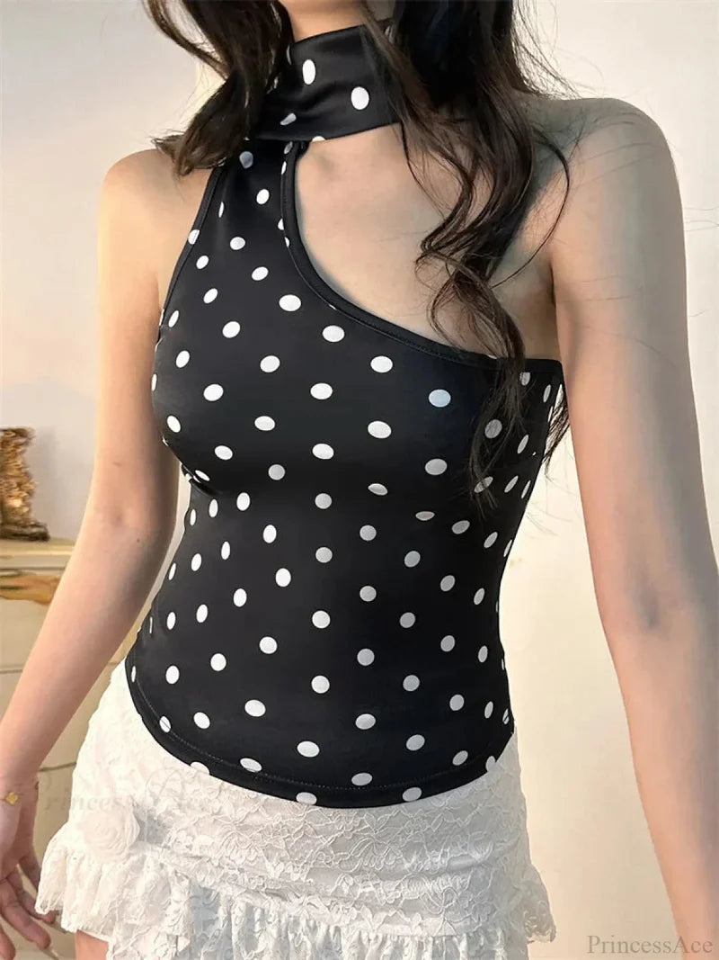 Off Shoulder Crop Top black / S