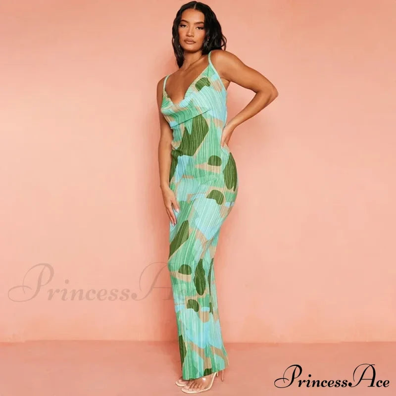 Party Club Evening Bodycon Long Maxi Dress