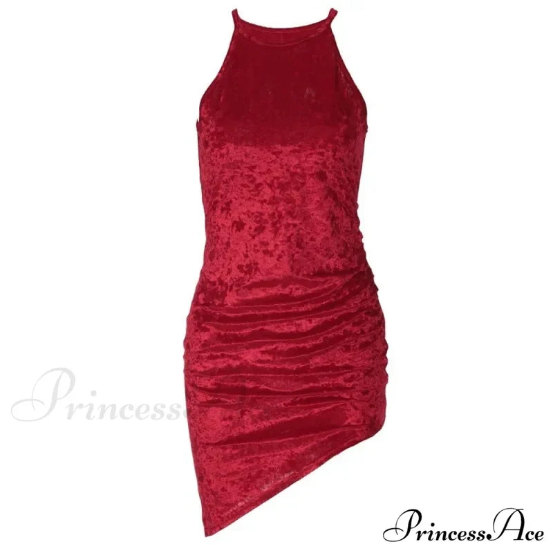 Radiant Sexy Summer Halter Neck Print Party Evening Bodycon Dress