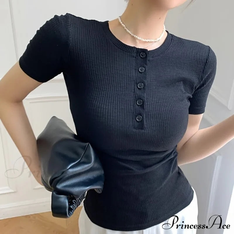 Short Sleeve Cotton Tee Shirt