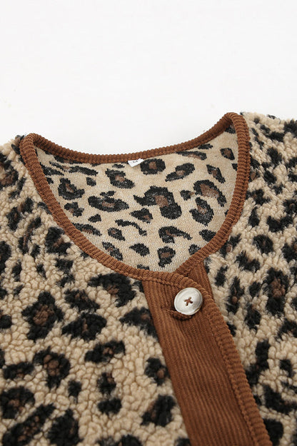 Trendy Faux Shearling Coat
