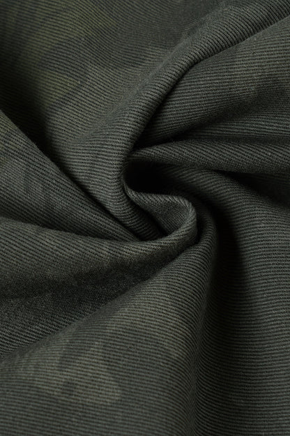 Vintage Camo Wide-Leg Cargo Pant