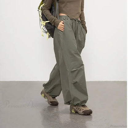 Vintage Y2K Harajuku Parachute Pants