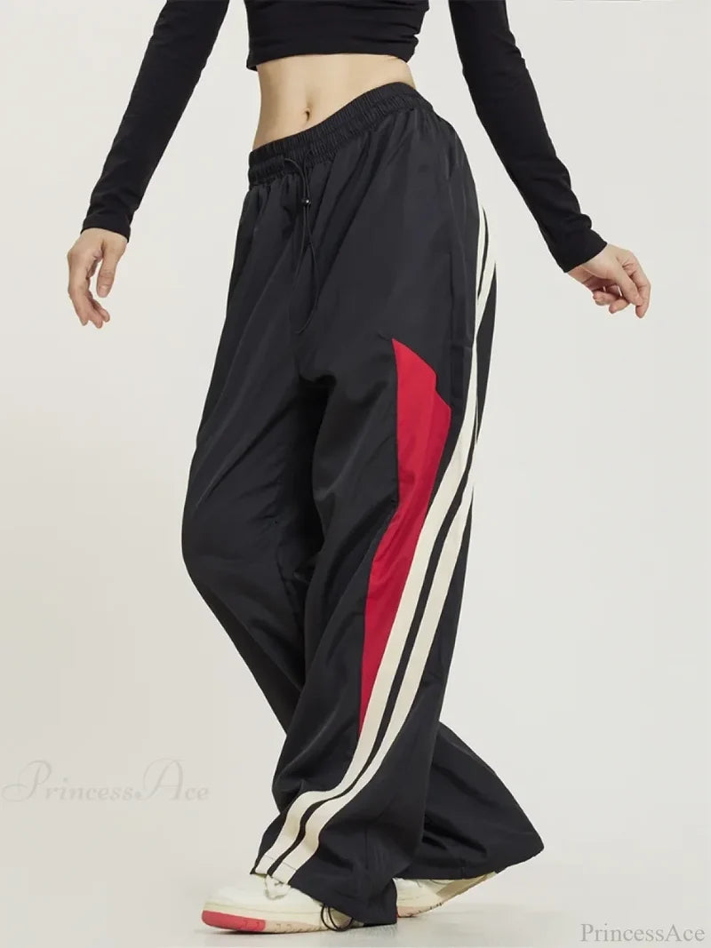 Y2K Black Oversized Baggy Pants