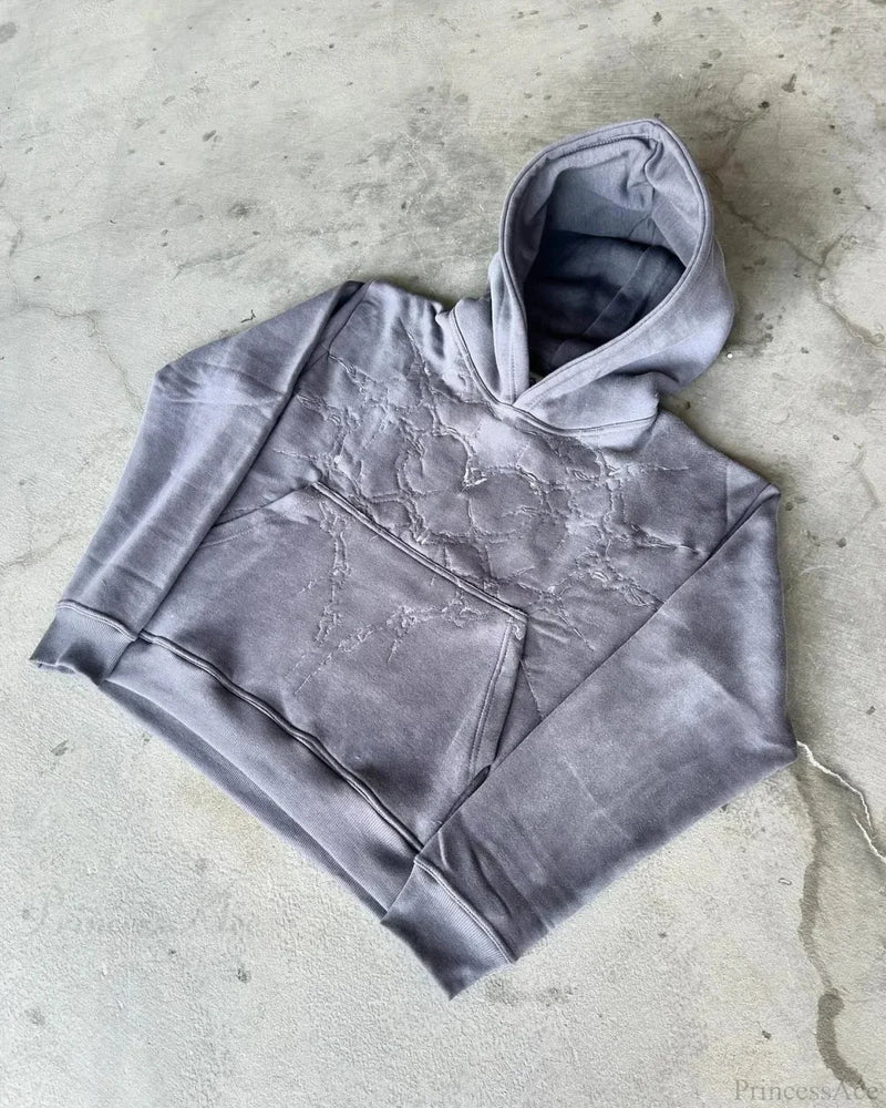 Y2K Mysterious Embroidery Hoodie